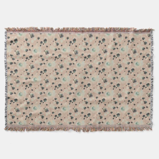 BUBBLES elegance Throw Blanket (Front)