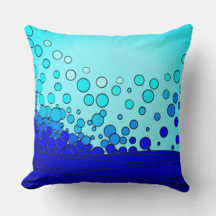 Bubbles from the Blue Water Cushion