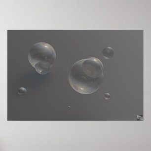 Bubbles I Poster