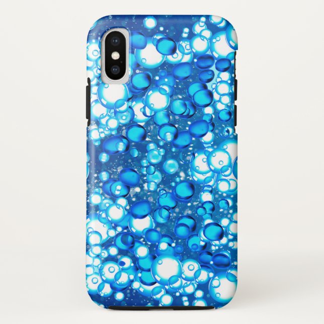 Bubbles image for Apple iPhone X, Tough Phone Case (Back)