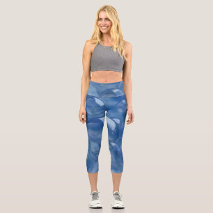 bubbles in blue capris