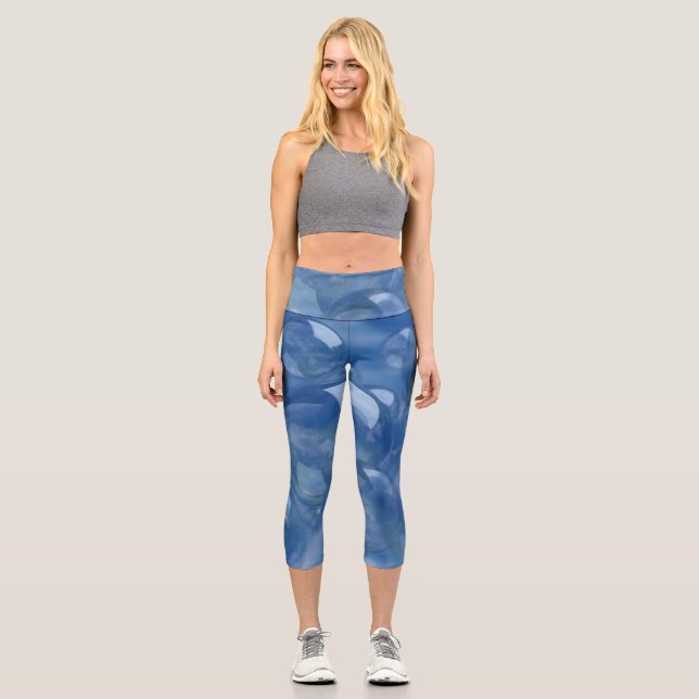 bubbles in blue capris (Front)