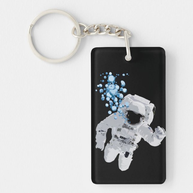 Bubbles In Space - Space Bubbles KEYCHAIN (Front)