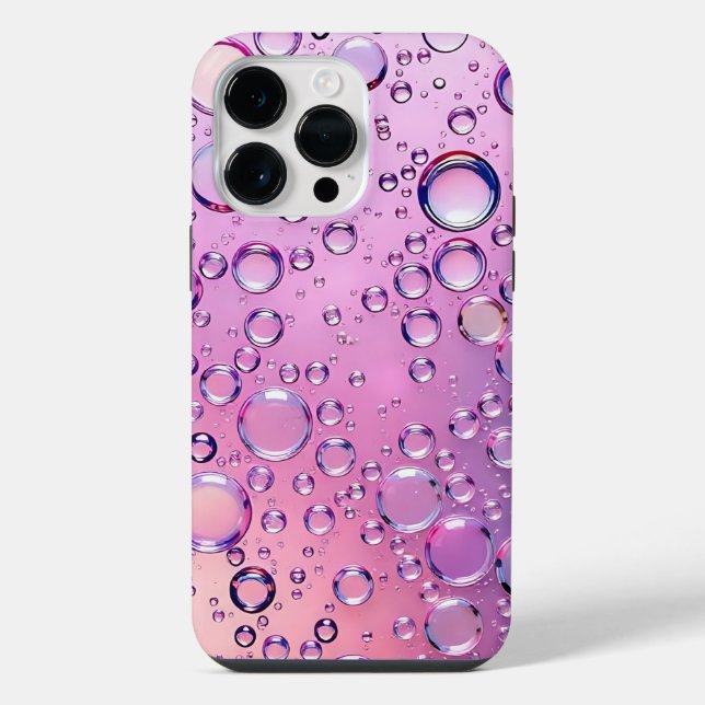 bubbles iPhone case (Back)