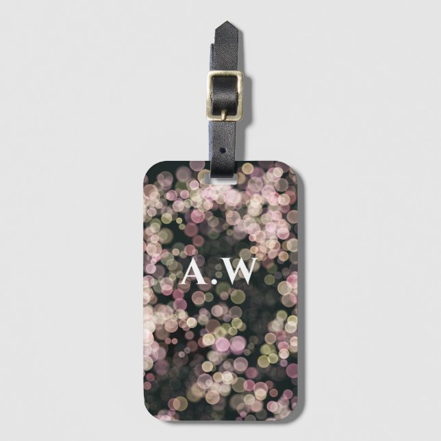 Bubbles Luggage Tag (Front Vertical)