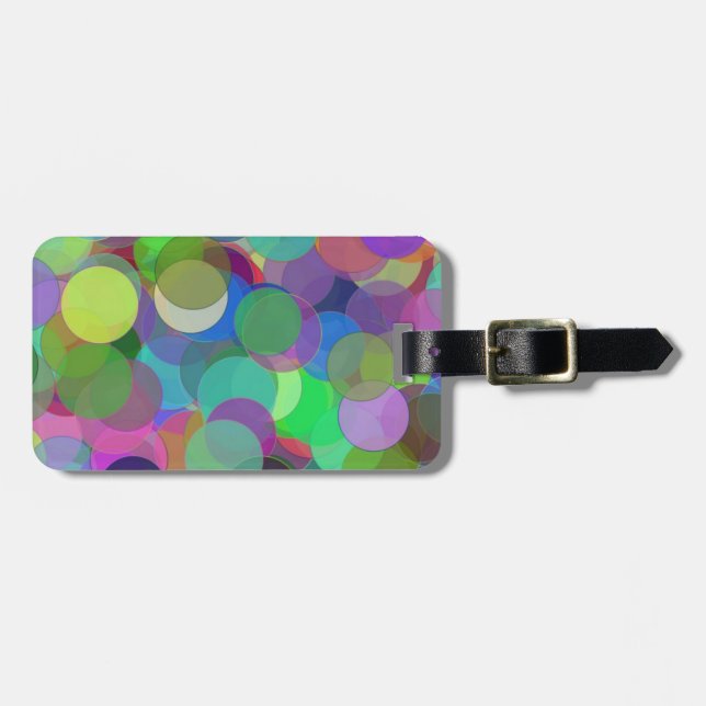 Bubbles Luggage Tag (Front Horizontal)