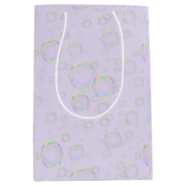 Bubbles! Medium Gift Bag (Front)