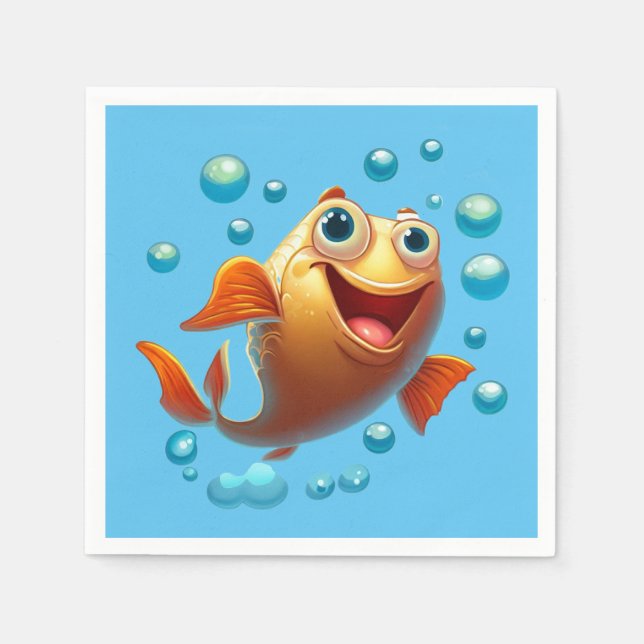 Bubbles Napkin (Front)