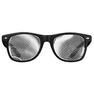 Bubbles of colour glass or precious stones retro s sunglasses