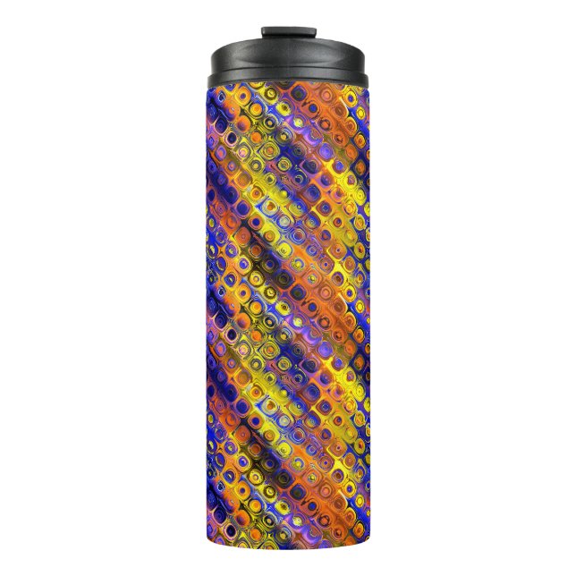 Bubbles on  thermal tumbler (Front)