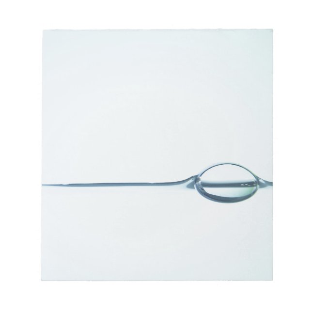 Bubbles on Water Surface Notepad (Front)