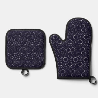 Bubbles Oven Mitt & Pot Holder Set