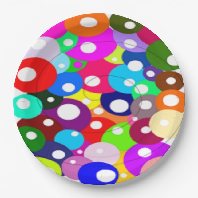 BUBBLES PAPER PLATE (Front)