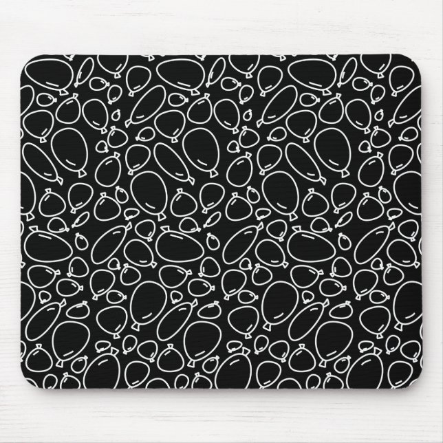 bubbles pattern  mouse pad (Front)