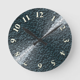 Bubbles Round Clock