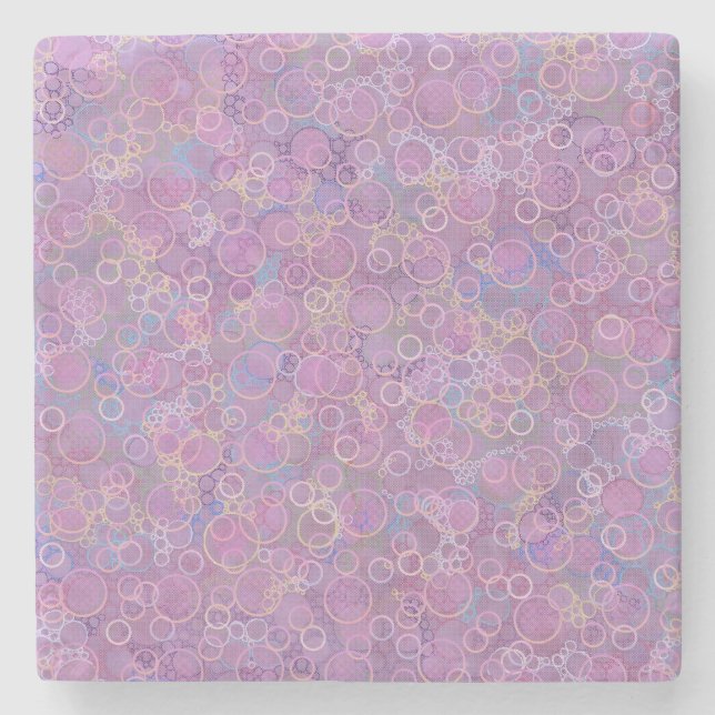 Bubbles Stone Coaster (Front)