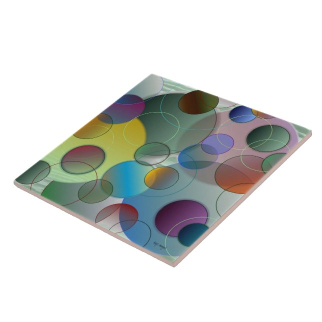 Bubbley Ceramic Tile (Side)