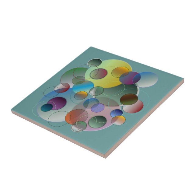 Bubbley Ceramic Tile (Side)