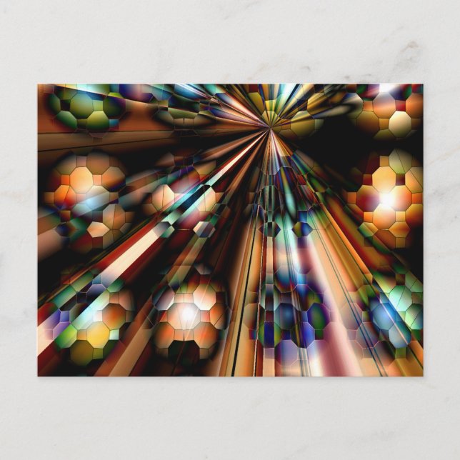 Bubblin' Planets Rock!...... Postcard (Front)