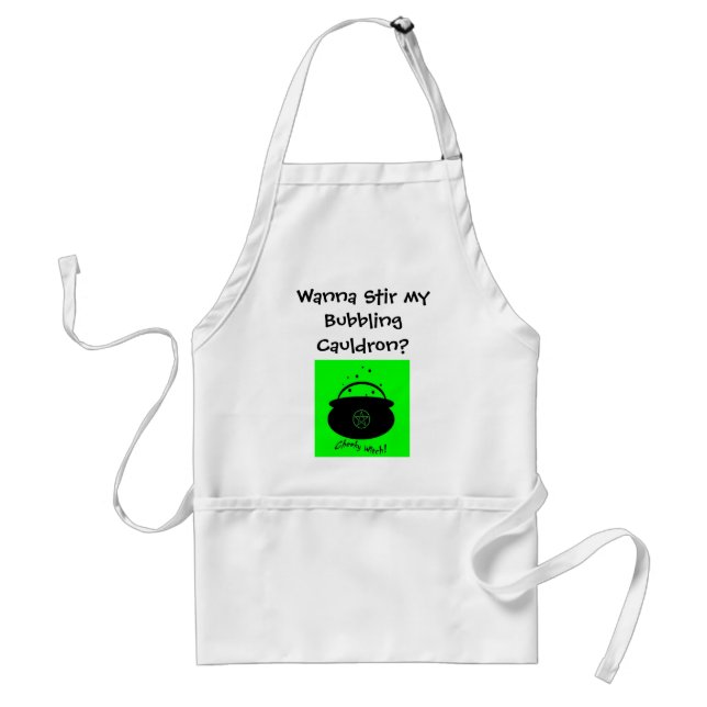 Bubbling Cauldron Apron (Front)