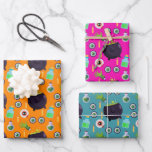 Bubbling Cauldron Magic Potion Eyeballs Halloween Wrapping Paper Sheet<br><div class="desc">A Cute yet creepy Cauldron and Bubbling Green Brew with Eyeballs and magic potion Halloween gift wrapping paper.</div>