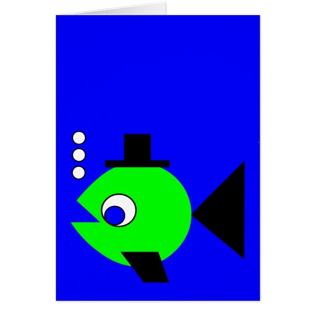Bubbling Hat Fish (Front)