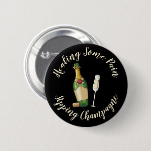 Bubbly 6 Cm Round Badge