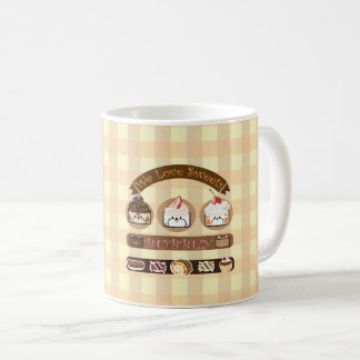 Bubbly and friends love sweets coffee mug