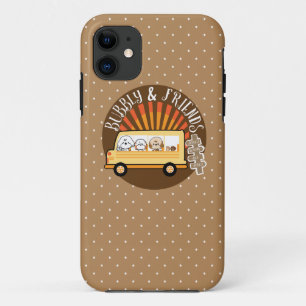 bubbly and friends-take a trip iPhone 11 case