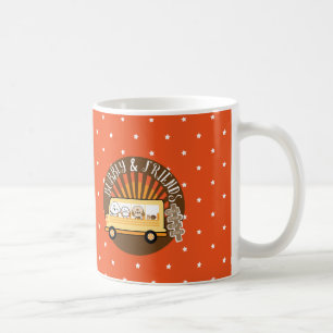 bubbly and friends-take a trip coffee mug
