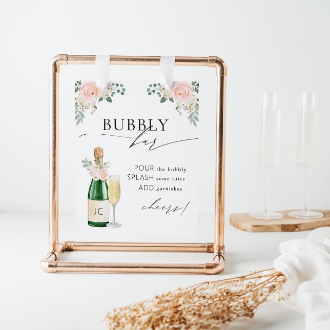 Bubbly Bar Bridal Showe Poster (Creator Uploaded)