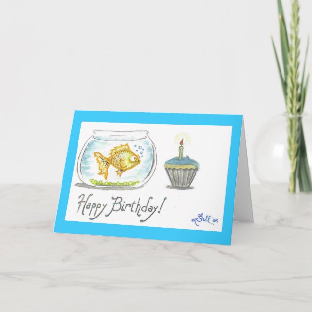 "Bubbly Birthday" Card (Front)