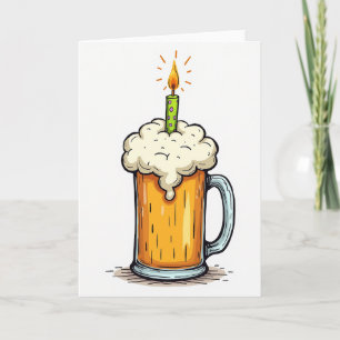 Bubbly Celebration Birthday Card
