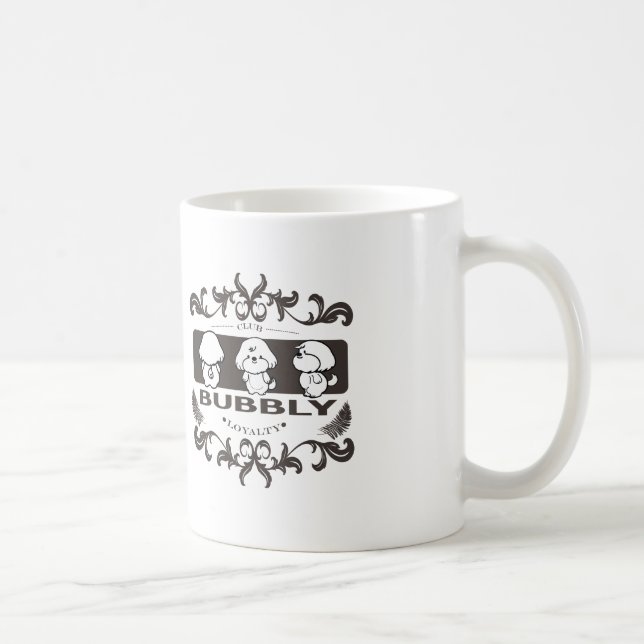 Bubbly club coffee mug (Right)