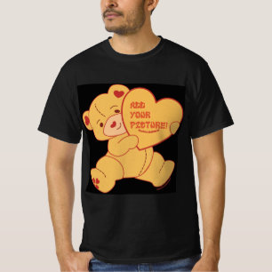 Bubbly Cute Bear Red Colorway T-Shirt