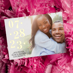 Bubbly Date   Photo Save the Date