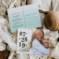 Bubbly Date | Photo Save the Date