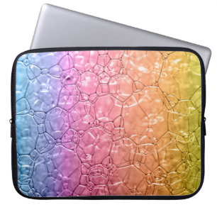 Bubbly Neoprene Laptop Sleeve - Water resistant