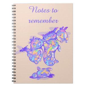 Bubbly notes to remember notebook