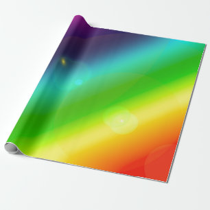 Bubbly Rainbow Wrapping Paper
