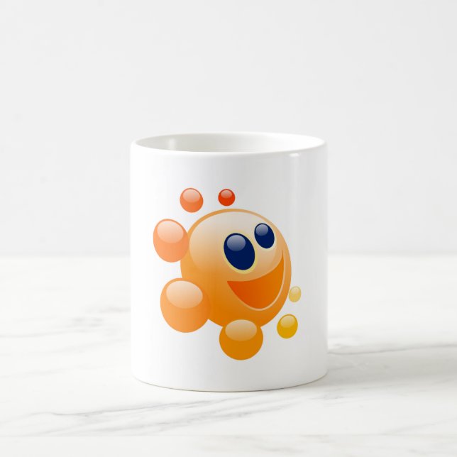 BUBBLY SUN COFFEE MUG (Center)