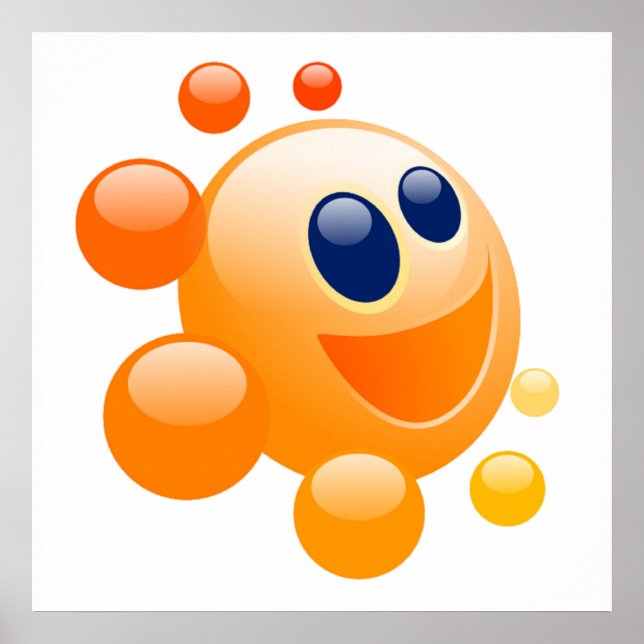 BUBBLY SUN POSTER (Front)