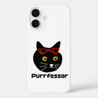 BubblyCuddle Purrfessor Cat