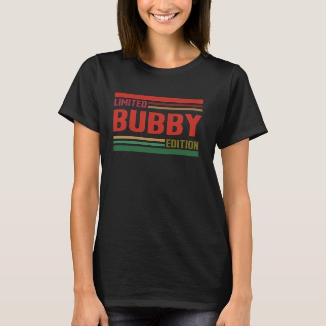 BUBBY Limited Edition Shirt BUBBY Name Personalise (Front)