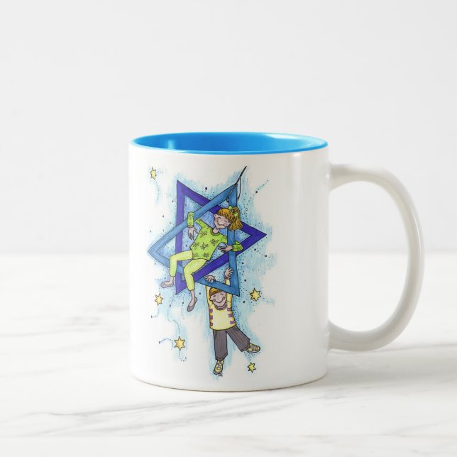 Bubby's Tea Mug! Two-Tone Coffee Mug (Right)