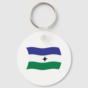 Bubi Nationalist Flag Keychain