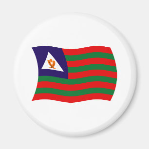 Bubi Tribal Flag Magnet