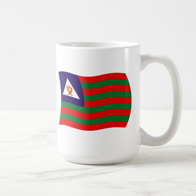 Bubi Tribal Flag Mug (Right)