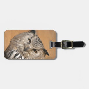 Bubo bubo sibiricus luggage tag