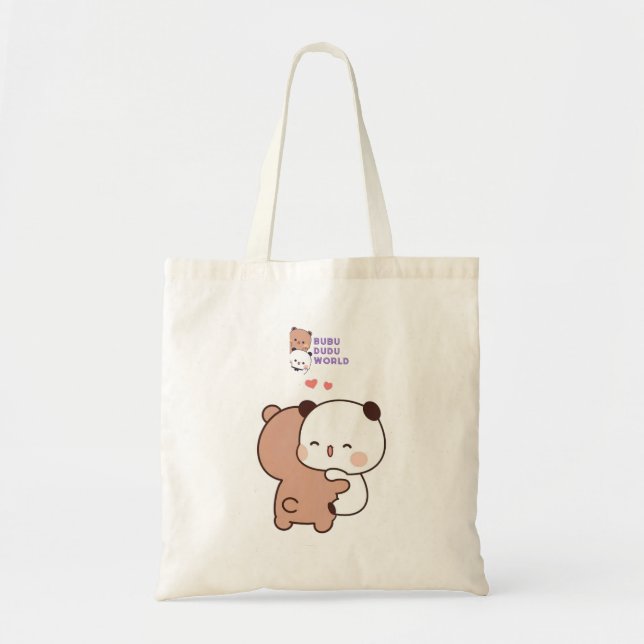 Bubu Dudu Playful Chic Tote Bag (Front)